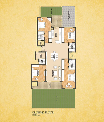 RAHEJA REVANTA IN SECTOR 78 GURGAON Floor Plan