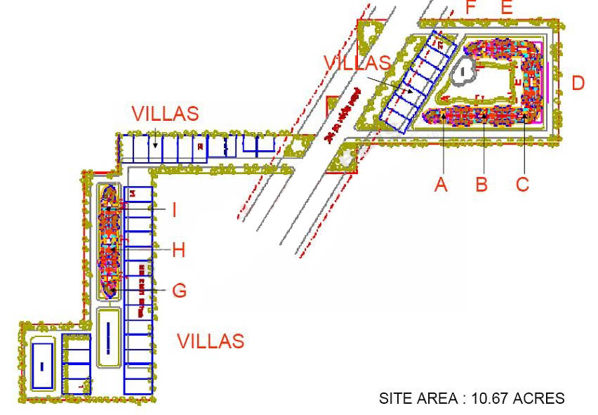 Raheja Vedaanta Gurgaon Siteplan